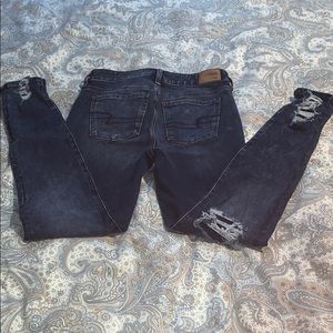 American eagle dream jean super high rise